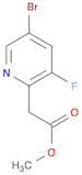 methyl 2-(5-bromo-3-fluoropyridin-2-yl)acetate
