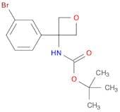 3-Boc-amino-3-(3-bromophenyl)oxetane