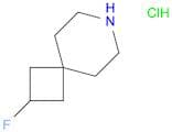 2-Fluoro-7-aza-spiro[3.5]nonane hydrochloride