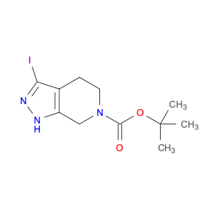 tert-butyl 3-iodo-1H,4H,5H,6H,7H-pyrazolo[3,4-c]pyridine-6-carboxylate