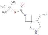 tert-butyl 5-(fluoromethyl)-2,7-diazaspiro[3.4]octane-2-carboxylate