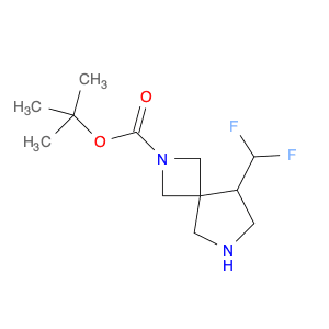 tert-butyl 5-(difluoromethyl)-2,7-diazaspiro[3.4]octane-2-carboxylate