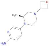 5-[(2S)-2-methyl-4-(oxetan-3-yl)piperazin-1-yl]pyridin-2-amine