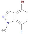4-bromo-7-fluoro-1-methyl-1H-indazole