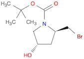 tert-butyl (2R,4S)-2-(bromomethyl)-4-hydroxypyrrolidine-1-carboxylate