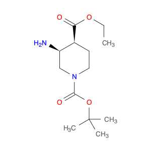 O1-tert-butyl O4-ethyl (3S,4S)-3-aminopiperidine-1,4-dicarboxylate