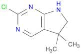 2-chloro-5,5-dimethyl-5H,6H,7H-pyrrolo[2,3-d]pyrimidine