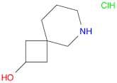 6-azaspiro[3.5]nonan-2-ol;hydrochloride