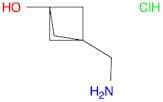 3-(aminomethyl)bicyclo[1.1.1]pentan-1-ol hydrochloride