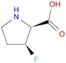 (2S,​3S)​-​3-​Fluoropyrrolidine-​2-​carboxylic acid