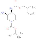 tert-butyl (3R,4S)-3-amino-4-{[(benzyloxy)carbonyl]amino}piperidine-1-carboxylate