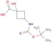 1-hydroxy-3-[(2-methylpropan-2-yl)oxycarbonylamino]cyclobutane-1-carboxylic acid