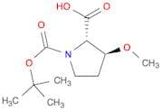(2S,3S)-1-[(tert-butoxy)carbonyl]-3-methoxypyrrolidine-2-carboxylic acid