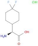 (2S)-2-amino-2-(4,4-difluorocyclohexyl)acetic acid;hydrochloride