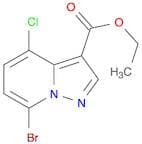 ethyl 7-bromo-4-chloropyrazolo[1,5-a]pyridine-3-carboxylate