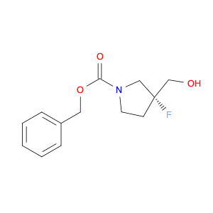 benzyl (3R)-3-fluoro-3-(hydroxymethyl)pyrrolidine-1-carboxylate