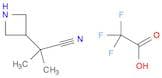 2-(azetidin-3-yl)-2-methyl-propanenitrile 2,2,2-trifluoroacetic acid