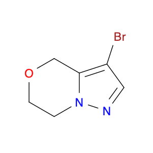 3-bromo-6,7-dihydro-4H-pyrazolo[5,1-c][1,4]oxazine