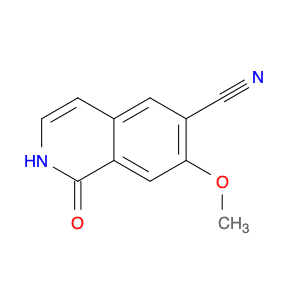 7-methoxy-1-oxo-2H-isoquinoline-6-carbonitrile