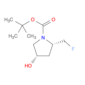 tert-butyl (2S,4S)-2-(fluoromethyl)-4-hydroxypyrrolidine-1-carboxylate