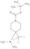 tert-butyl 4-(dimethylamino)-4-(trifluoromethyl)piperidine-1-carboxylate