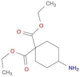 1,1-Cyclohexanedicarboxylic acid, 4-amino-, diethyl ester