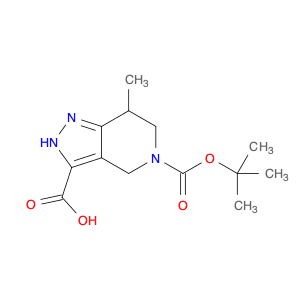 5-tert-butoxycarbonyl-7-methyl-2,4,6,7-tetrahydropyrazolo[4,3-c]pyridine-3-carboxylic acid