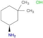 (1S)-3,3-dimethylcyclohexanamine;hydrochloride