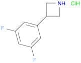 3-(3,5-difluorophenyl)azetidine;hydrochloride