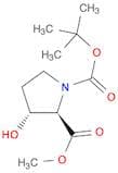 1-tert-butyl 2-methyl (2R,3R)-3-hydroxypyrrolidine-1,2-dicarboxylate