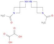 1-(2,6-diazaspiro[3.3]heptan-2-yl)ethanone;oxalic acid