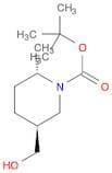 tert-butyl (2S,5S)-5-(hydroxymethyl)-2-methyl-piperidine-1-carboxylate