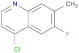 4-chloro-6-fluoro-7-methyl-quinoline