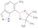6-methyl-7-(4,4,5,5-tetramethyl-1,3,2-dioxaborolan-2-yl)-1H-indazole