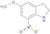 5-methoxy-7-nitro-indoline