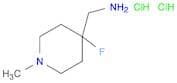 (4-fluoro-1-methyl-4-piperidyl)methanamine dihydrochloride