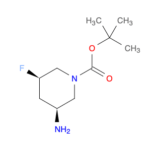 tert-butyl (3S,5R)-3-amino-5-fluoropiperidine-1-carboxylate