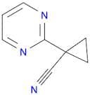 1-(pyrimidin-2-yl)cyclopropane-1-carbonitrile