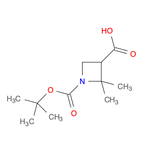 1-[(tert-butoxy)carbonyl]-2,2-dimethylazetidine-3-carboxylic acid