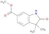 methyl 3,3-dimethyl-2-oxo-2,3-dihydro-1H-indole-6-carboxylate