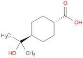 trans-4-(1-hydroxy-1-methyl-ethyl)cyclohexanecarboxylic acid