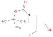 tert-butyl 3-(fluoromethyl)-3-(hydroxymethyl)azetidine-1-carboxylate