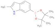 1H-​Indole, 2-​methyl-​6-​(4,​4,​5,​5-​tetramethyl-​1,​3,​2-​dioxaborolan-​2-​yl)​-
