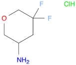 5,5-Difluorotetrahydro-2H-pyran-3-amine hydrochloride
