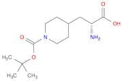 (2R)-2-amino-3-{1-[(tert-butoxy)carbonyl]piperidin-4-yl}propanoic acid