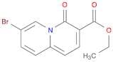 ethyl 7-bromo-4-oxo-quinolizine-3-carboxylate