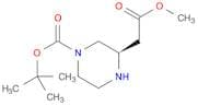 (R)-tert-Butyl 3-(2-methoxy-2-oxoethyl)piperazine-1-carboxylate