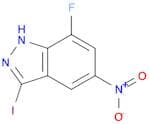 7-Fluoro-3-iodo-5-nitroindazole