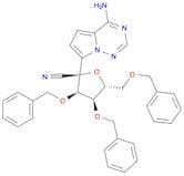 (2R,3R,4R,5R)-2-(4-aminopyrrolo[2,1-f][1,2,4]triazin-7-yl)-3,4-dibenzyloxy-5-(benzyloxymethyl)tetr…