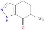 6-methyl-1,4,5,6-tetrahydroindazol-7-one